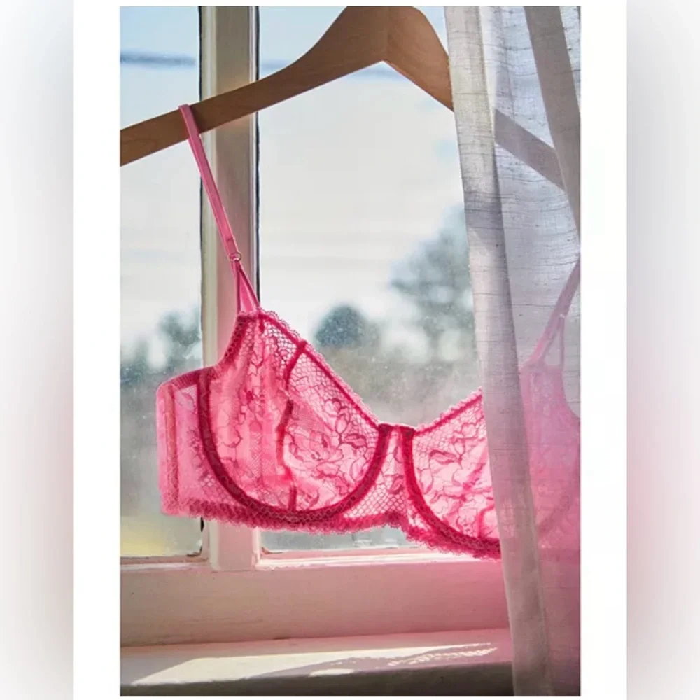 Free People Care FP Reya Lace Underwire Bra